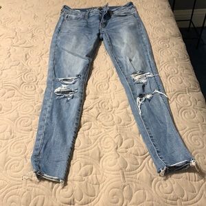 Light washed AE jeggings